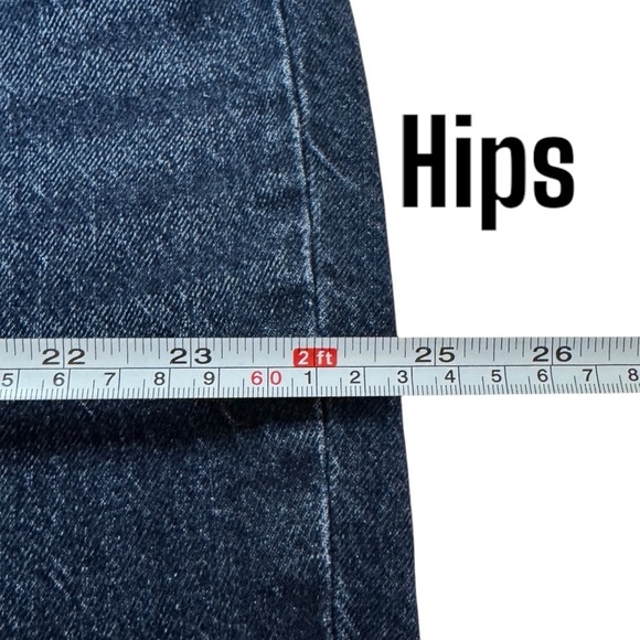 Old Navy Buttonfly High Rise Slouchy Straight leg denim jeans women’s 18 T - Picture 11 of 13